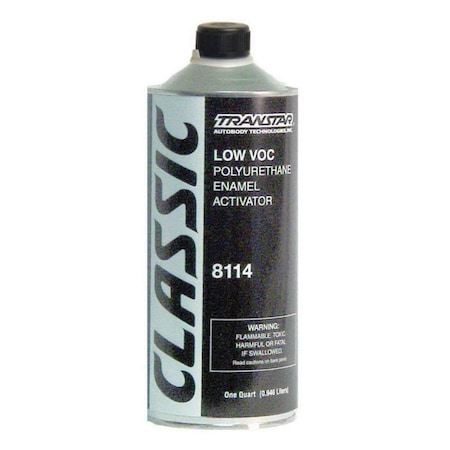 Transtar Autobody Technology Low V.O.C. Polyurethane Enamel Activator, Quart Quart 8114
